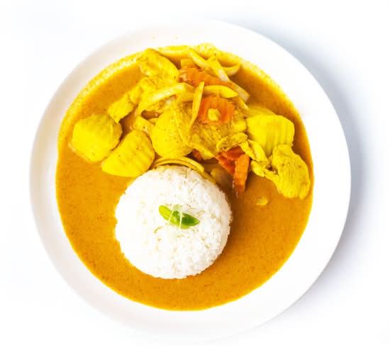 Yellow Curry and Rice