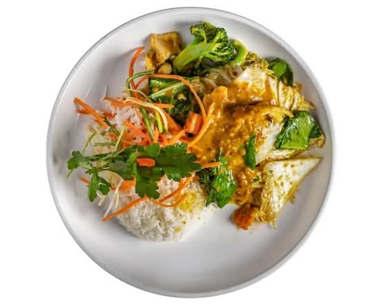 Satay Stir Fry and Rice