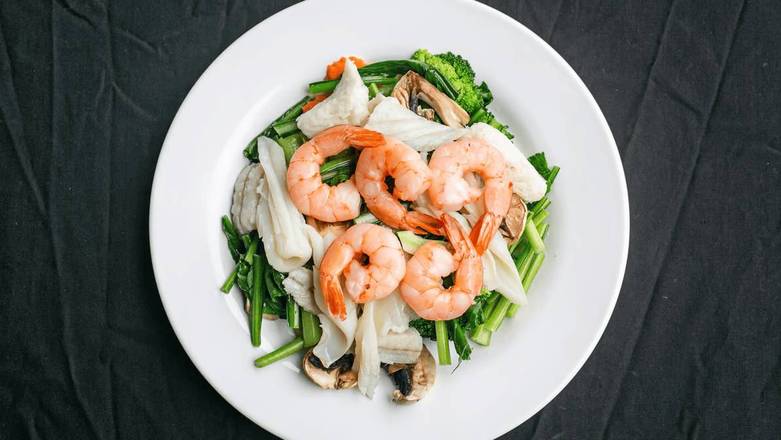 34. Seafood & Vegetable Stir-Fry