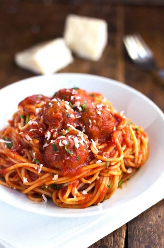 Spaghetti Meatballs