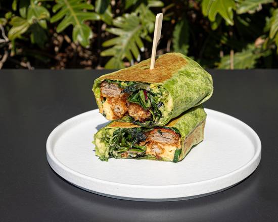 Chicken Schnitzel Wrap