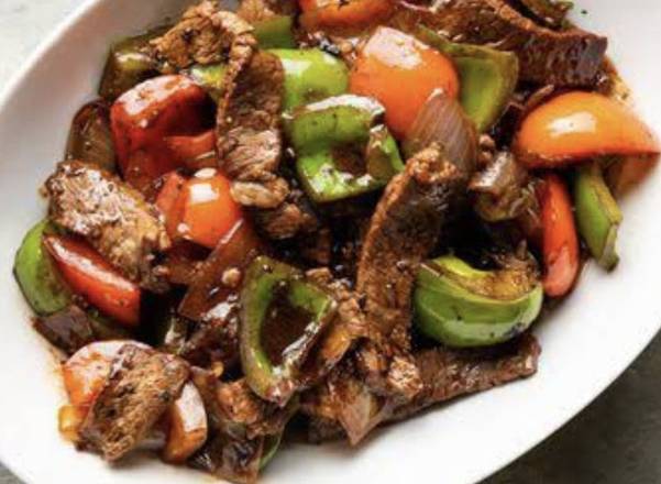 Beef w Black Bean Sauce