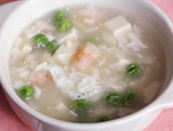 Tofu w mixed seafood Soup ‘I’
