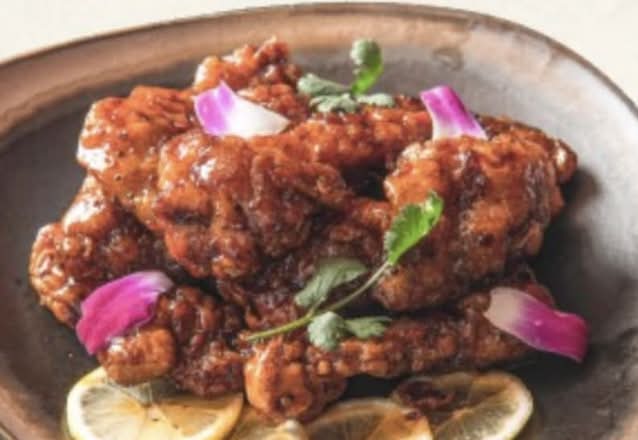 Pork Ribs in Honey Pepper & Sweet Vinegar Sauce