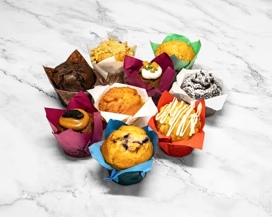 Raspberry and White Chocolate Muffin