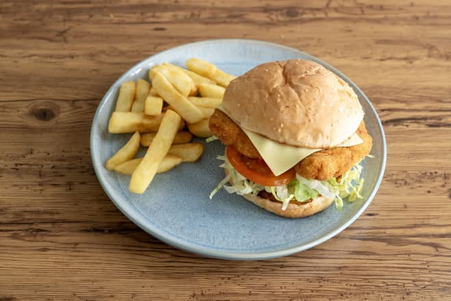 Chicken Schnitzel Burger