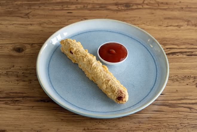 Hot Dog in Batter