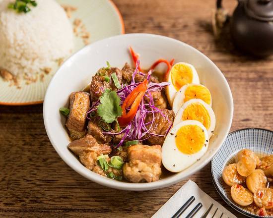 Caramelized Pork Belly Main, Thịt Kho Trứng