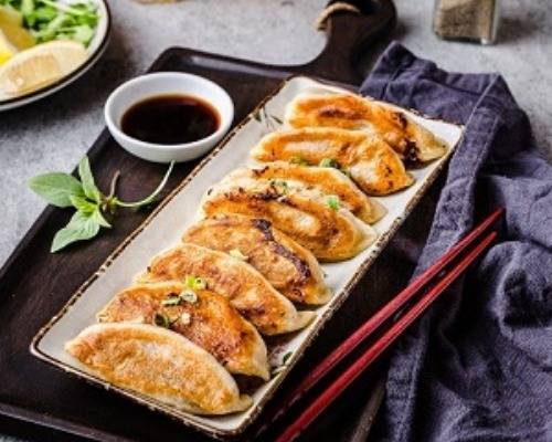Pan Fried Pork Dumplings