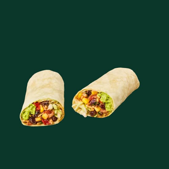 Spicy Bean & Veg Burrito