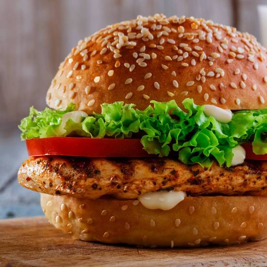 Chicken Schnitzel Burger