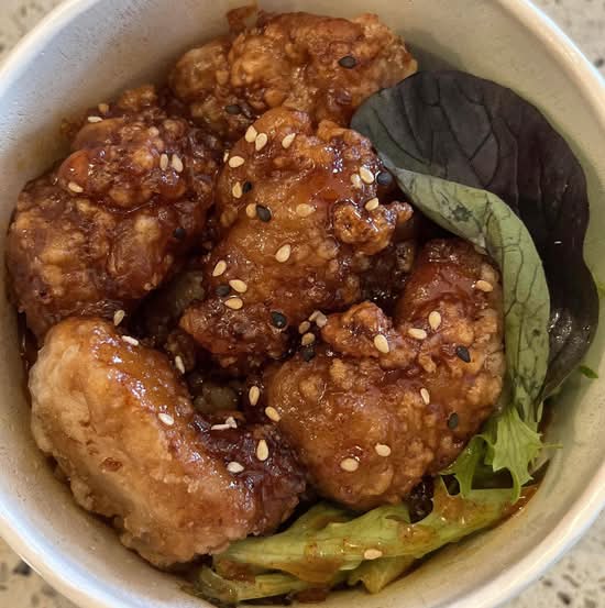 Honey Chilli Chicken with Rice