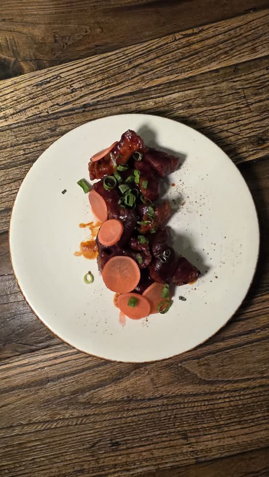 Sweet & Sour Pork Belly Bites