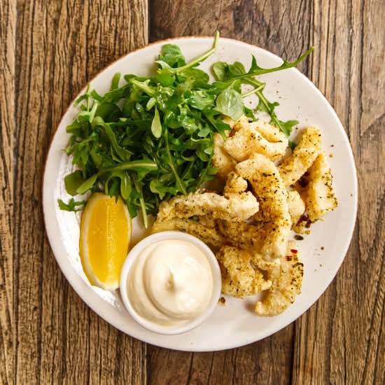 Lemon Pepper Calamari