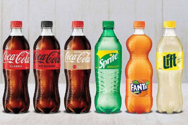 Coca-Cola 600ml varieties