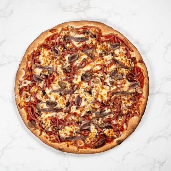 Spaghetti Bolognese Pizza