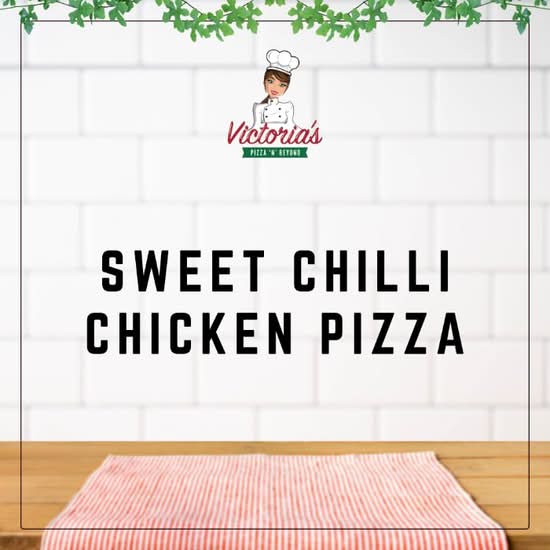 Sweet Chilli Chicken Pizza