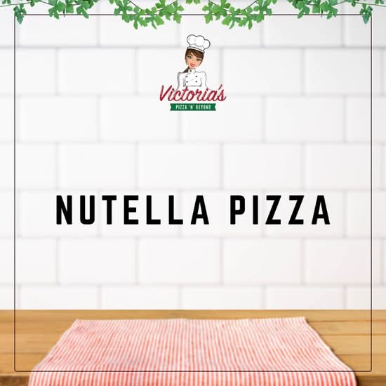 Nutella Pizza