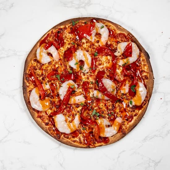 King Prawns Pizza