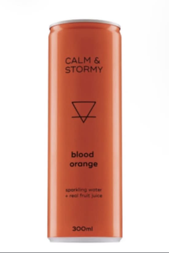 Calm & Stormy Sparkling  water-Blood Orange