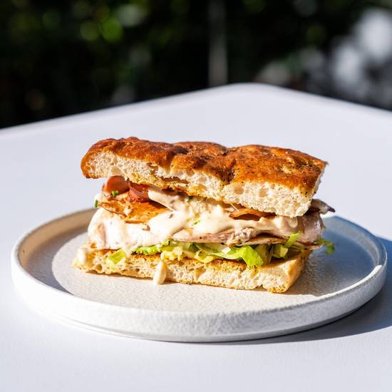 CHICKEN CAESAR SALAD SANDWICH