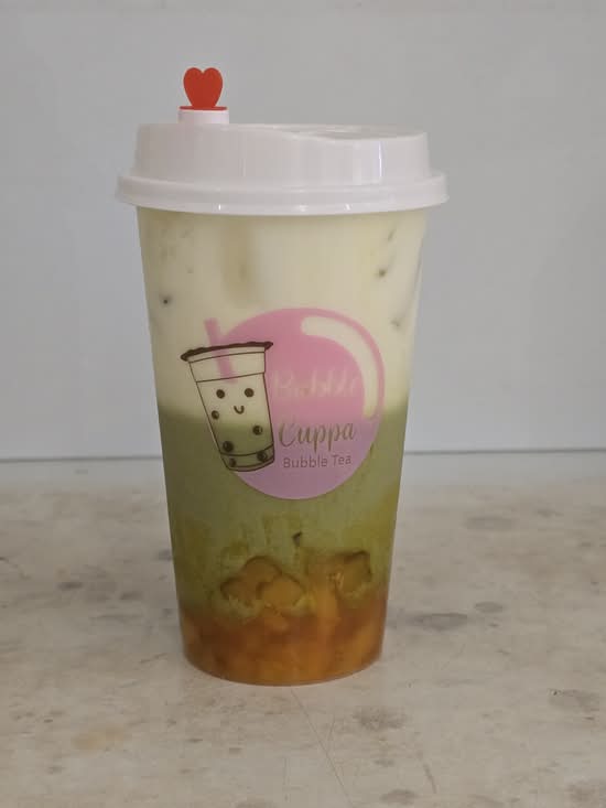 Mango Matcha Latte