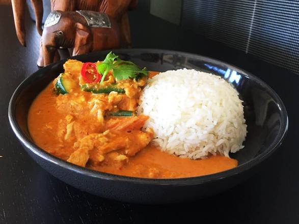 Rice bowl - Chicken Panang Curry (GF)