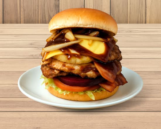 Oasis Special with The Lot Burger