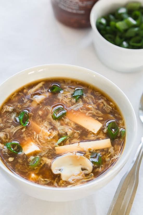 Hot and Sour Soup (contain seafood)