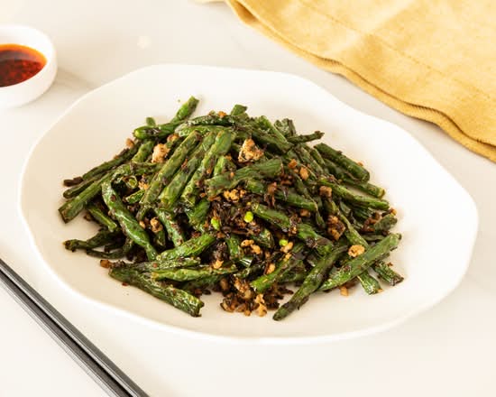 Dry Fried Beans with Pork Mince