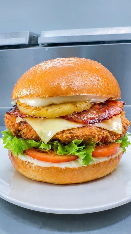 Hawaiian Chicken Burger