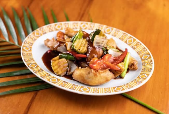 Sweet and Sour Crispy Duck