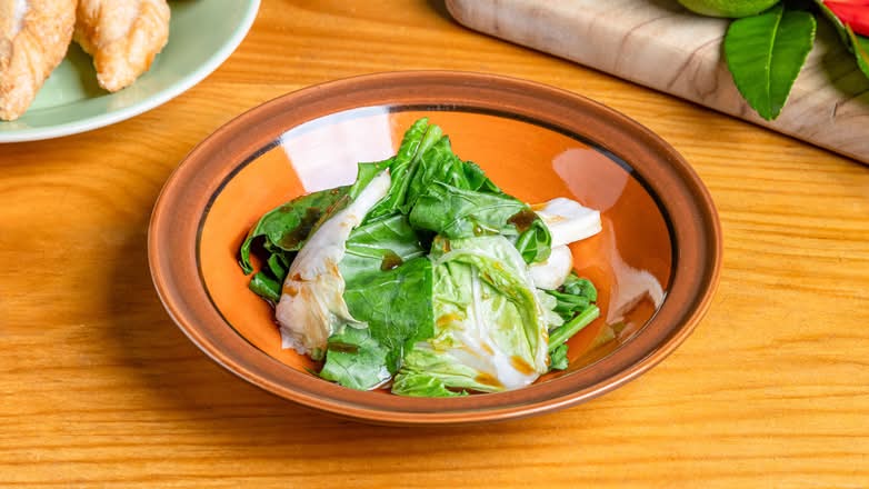 Steamed Asian Greens