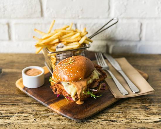Southern Fried  Chicken Burger
