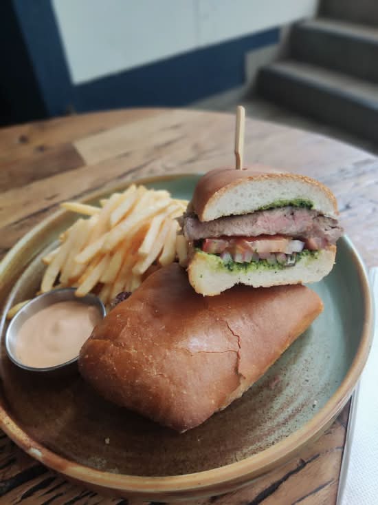 Sirloin Steak Rustic Panini