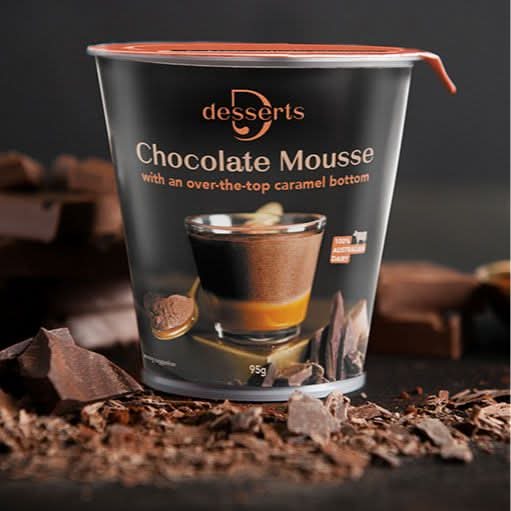 Chocolate-Caramel Mousse  (100grams tub)