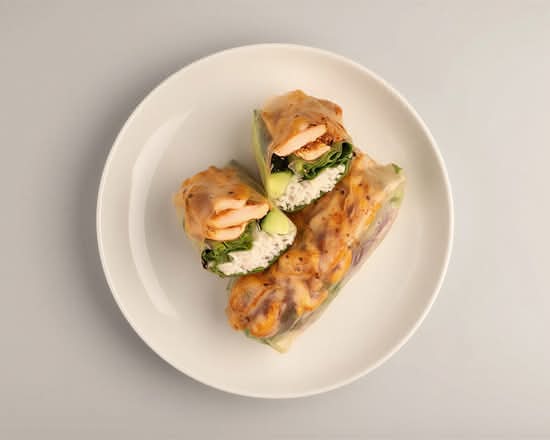 Roasted Chicken Rice Paper Rolls Pack