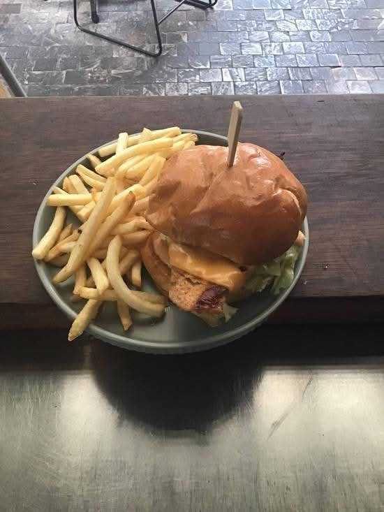 Portugese Chicken Burger