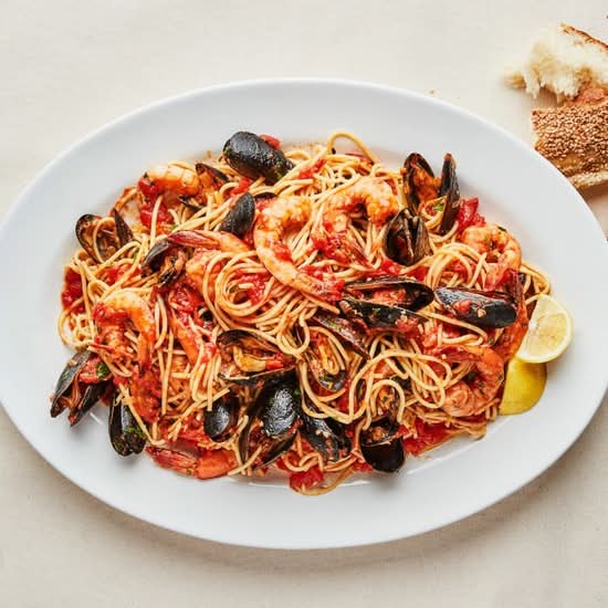 Garlic Prawn & Mussels