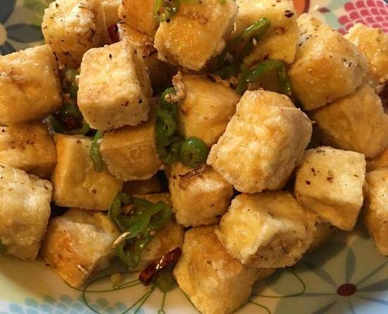 Salt and Pepper Deep Fried Tofu (V)
