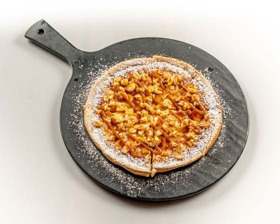 Salted Caramel and Banana Pizza