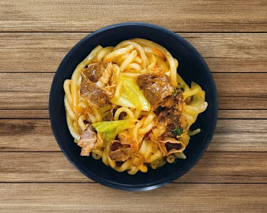 Beef Yaki Udon Noodles
