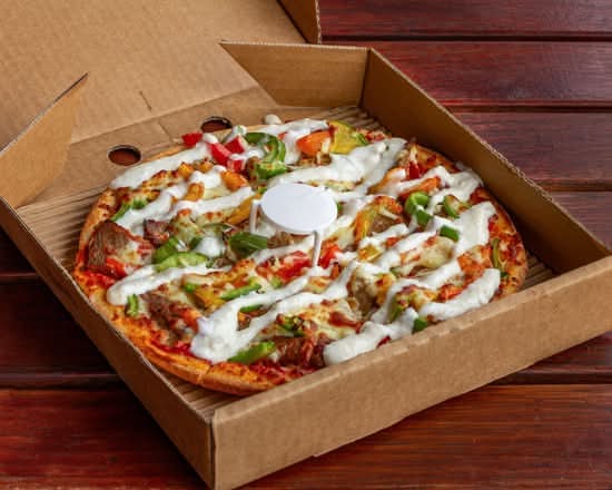 Lamb Kebab Pizza
