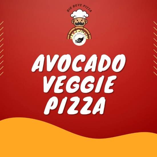 Avocado Veggie Pizza
