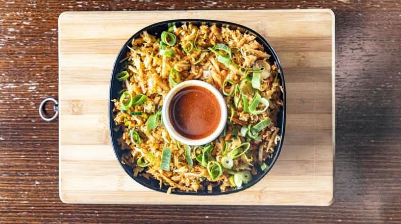 Roast Chicken Kottu
