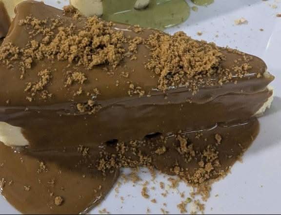 Biscoff New York Cake Slice