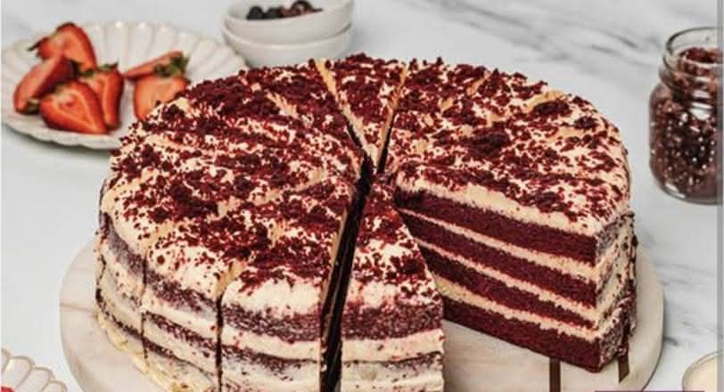 Red Velvet Cake Slice
