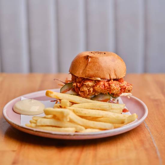 Fried Chicken Burger