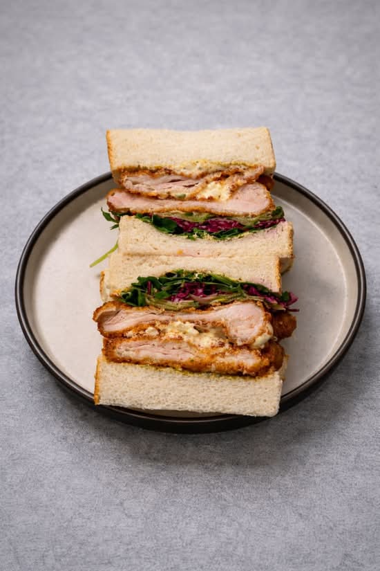 Yuzu Chicken Katsu Sando
