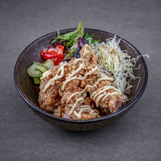 Japanese Fried Chicken Donburi